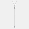 1.3 Carat Moissanite 925 Sterling Silver Drop Necklace