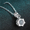 1 Carat Moissanite 925 Sterling Silver Necklace