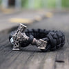 Thor's Hammer Mjolnir Leather Bracelet