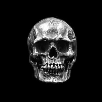 EYHIMD Men's Stainless Steel Skull Ring: Gothic Biker Jewelry