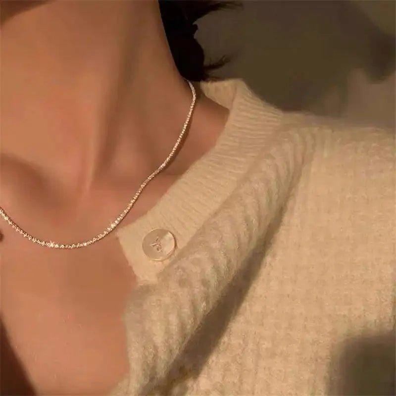 Exquisite Clavicle Chain Necklace Jewelry for Women Gift