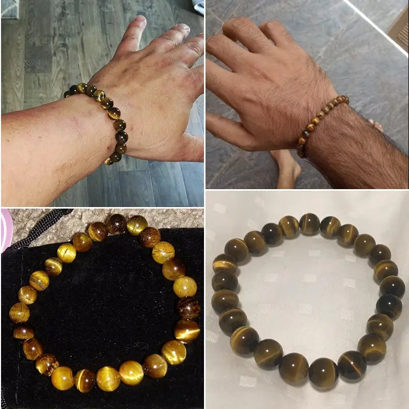 Tiger Eye Beaded Bracelet