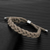 MKENDN Creative Design Shoelace Bracelet Adjustable Survival Bracelet