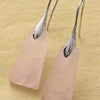 Handmade Geometrical Shape Natural Stone Dangle Earrings