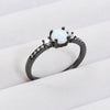 925 Sterling Silver Round Opal Ring