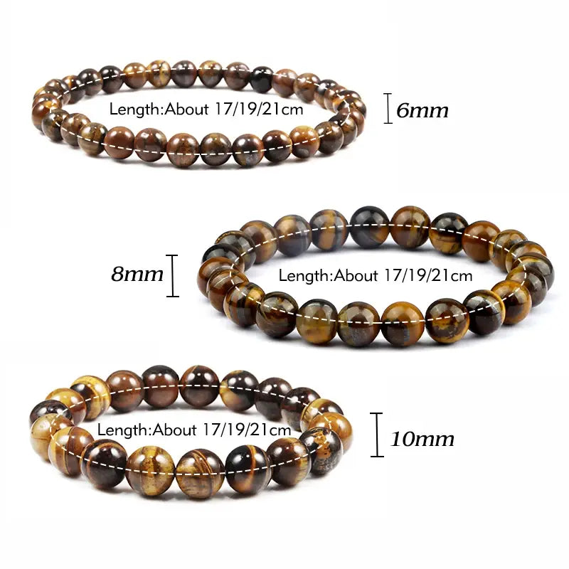 Tiger Eye Beaded Bracelet