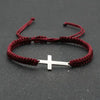 Rope Cross Bracelet