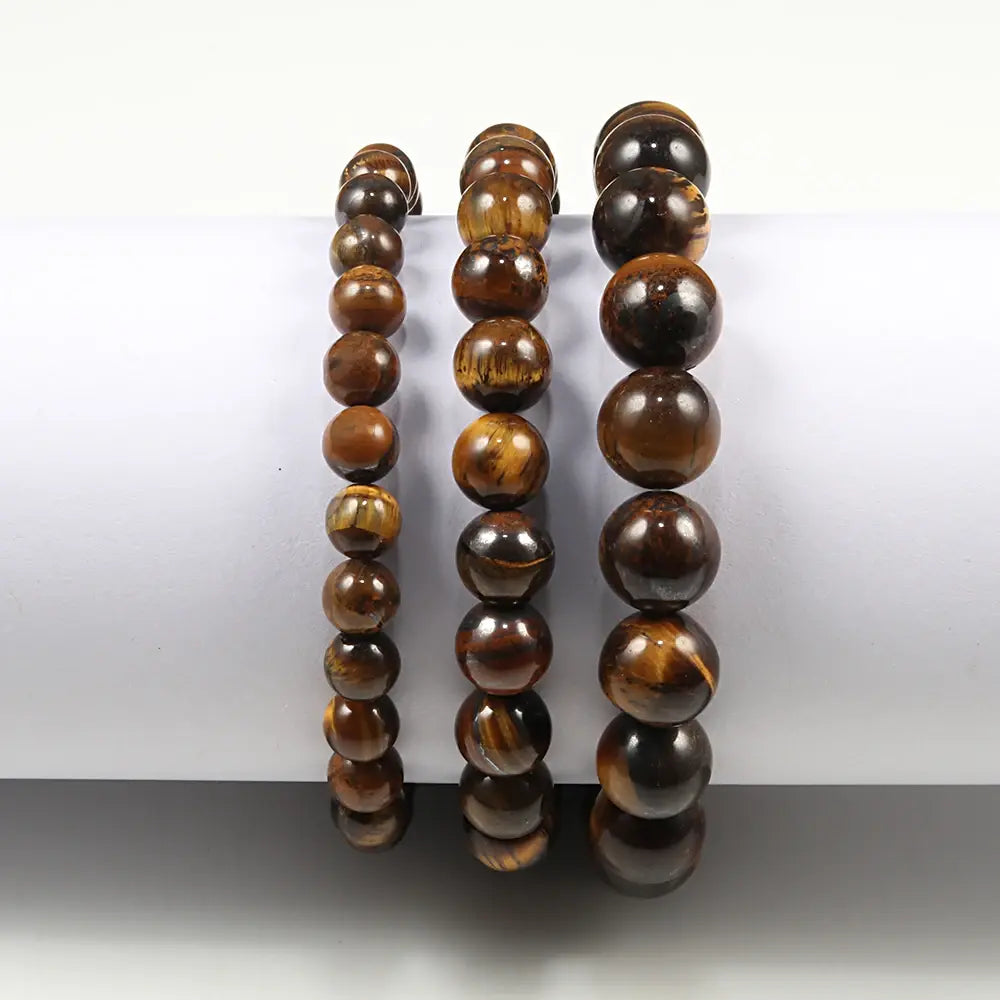 Tiger Eye Beaded Bracelet